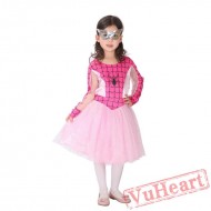 Halloween cosplay costume, spiderman costume