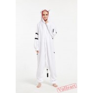 Kigurumi | White Tiger Onesies - Adult Animal Onesies