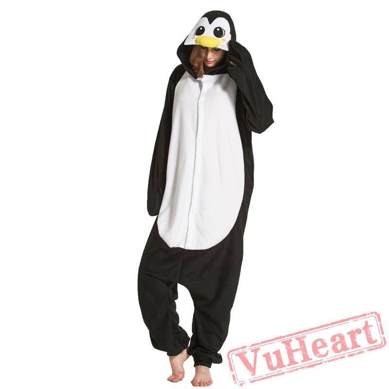 penguin footie pajamas for adults