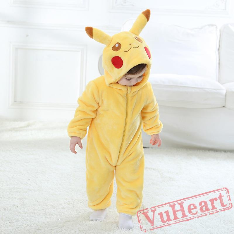 Winter Onesies Baby Pikachu Onesie Costume Kigurumi