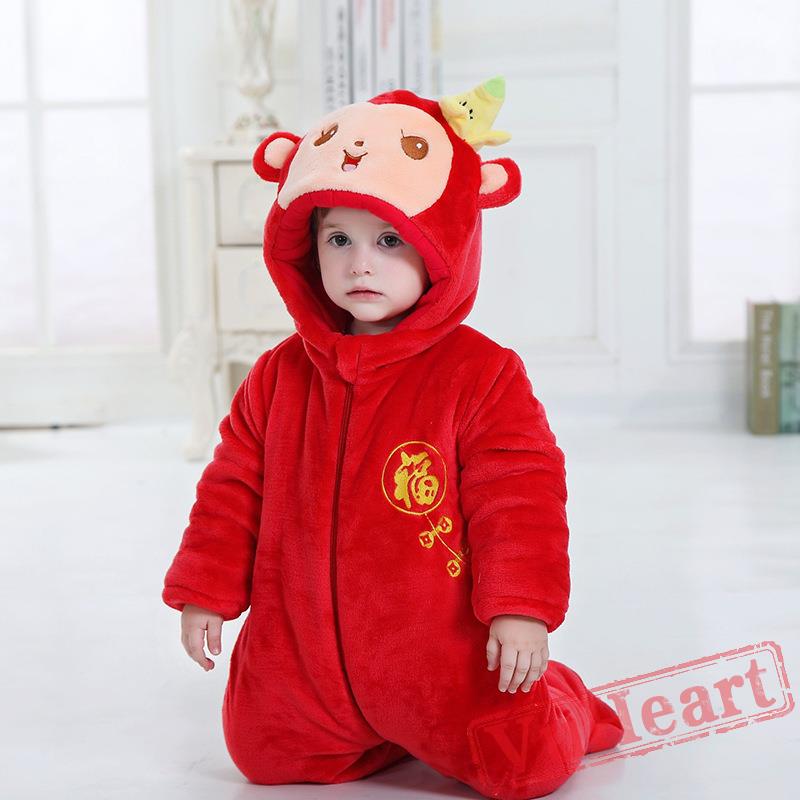 Winter Onesies - Baby Monkey Onesie Costume - Kigurumi Onesies