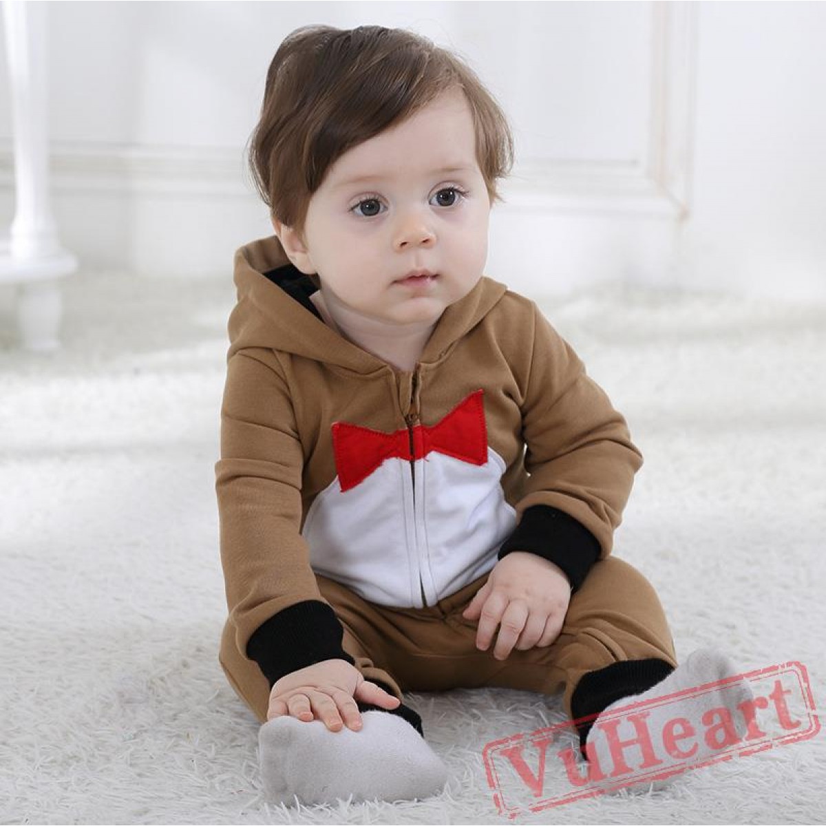 Winter Onesies Baby Cute Raccoon Onesie Costume Kigurumi Onesies