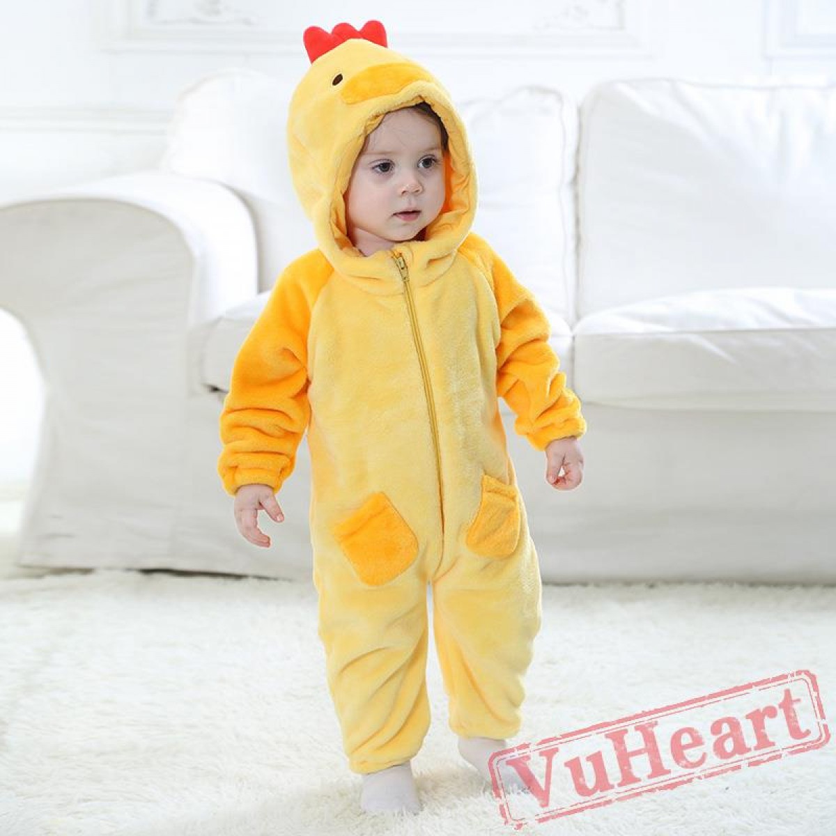 Winter Onesies - Baby Chick Onesie Costume - Kigurumi Onesies