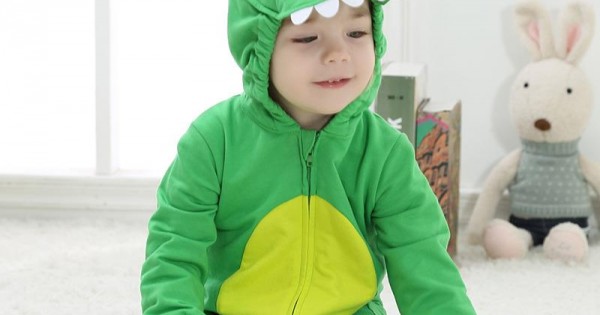 Winter Onesies - Baby Dinosaur Onesie Costume - Kigurumi Onesies