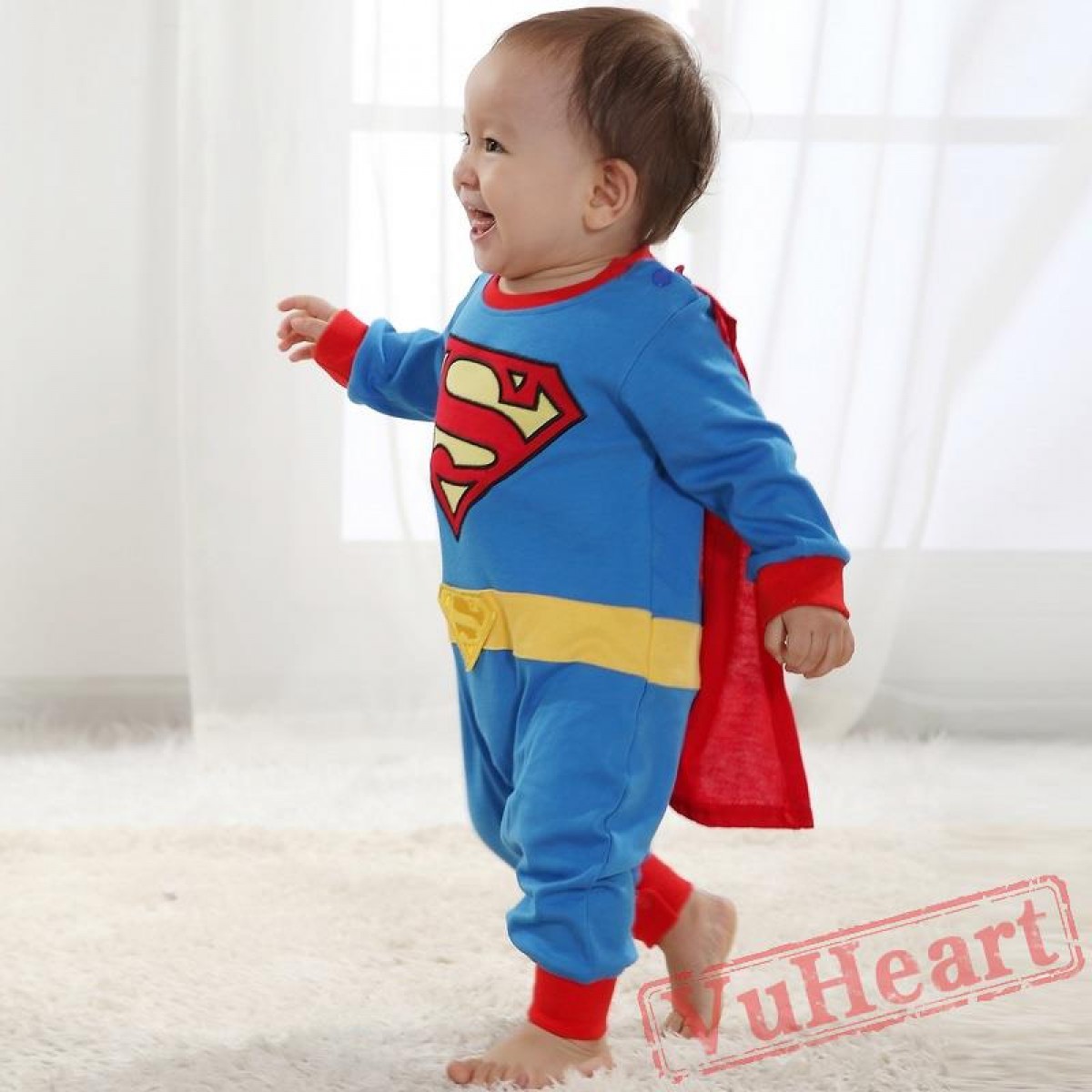 Winter Onesies - Baby Superman Onesie Costume - Kigurumi Onesies