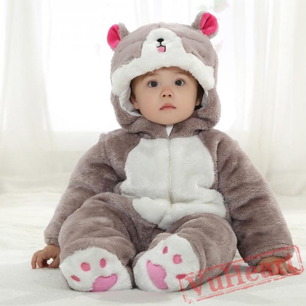 baby fur onesie