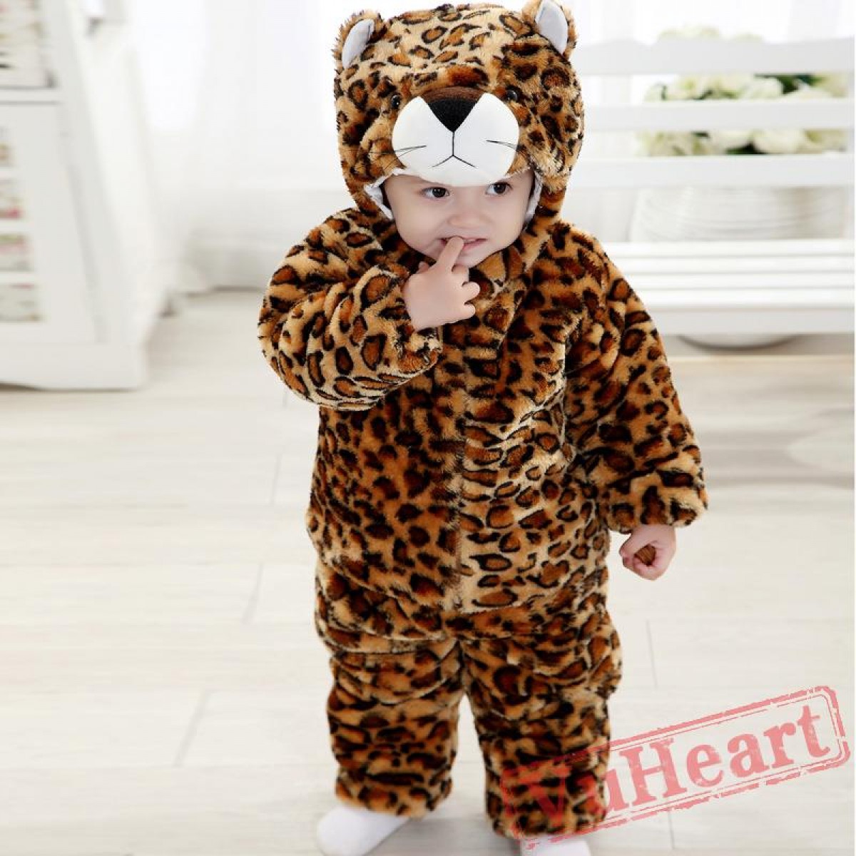 Winter Onesies - Baby Leopard Onesie Costume - Kigurumi Onesies