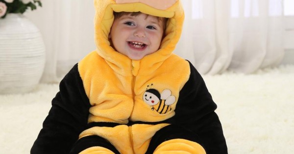 Winter Onesies - Baby Bee Onesie Costume - Kigurumi Onesies